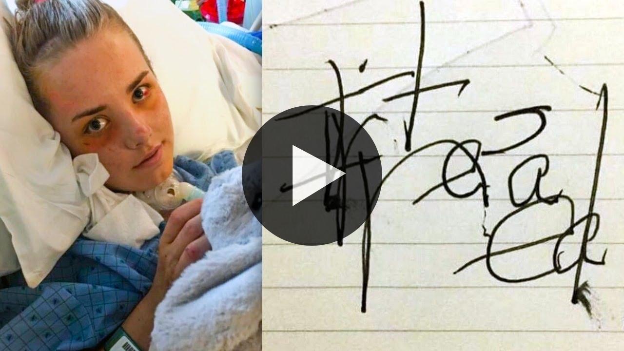 Woman Woke Up From 27 Minutes Coma Then She Wrote A Spine Chilling Message… Unique Ideas Blog